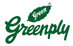 Greenply logo — Namaste Design material partner