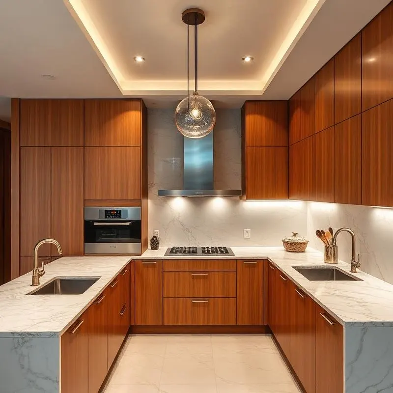 Modular kitchen interior design by Namaste Design — starting at ₹1.37L*